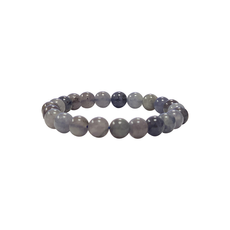 Bracelet Iolite 4 à 8 mm